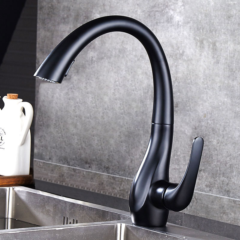 Commercial Kitchen Faucet - BAKALA Tek Kolu Dışarı Çekin Mutfak