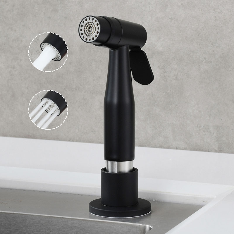 Commercial Kitchen Faucet - 304 Paslanmaz Çelik Siyah Mutfak Lavabo