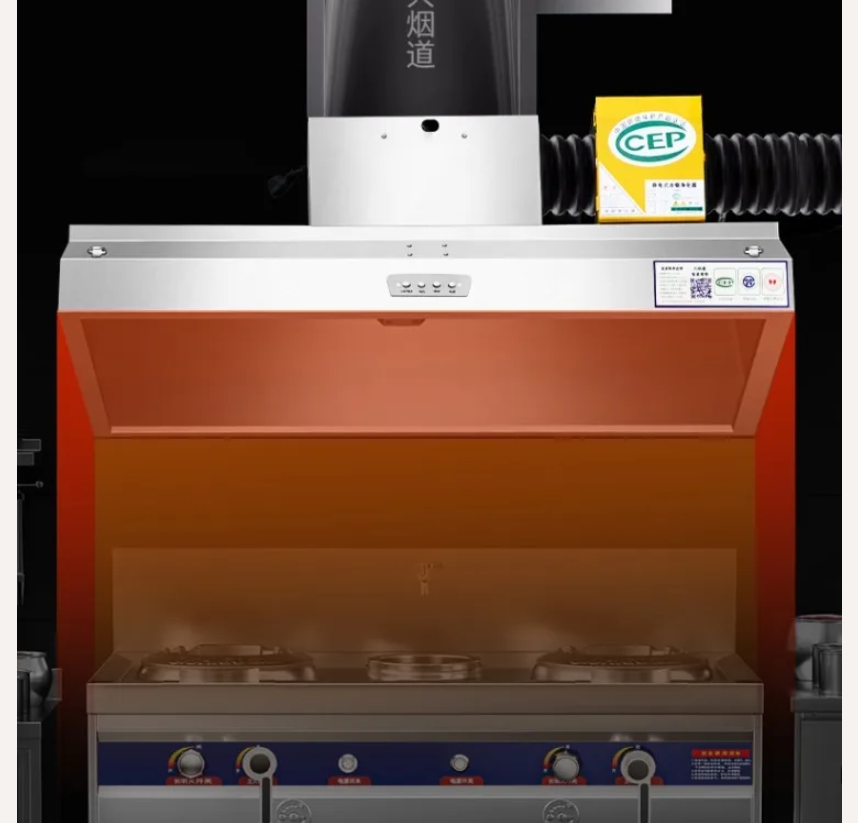 Commercial Kitchen Vent - 220V Ticari Davlumbaz Mutfak Egzoz Fanı