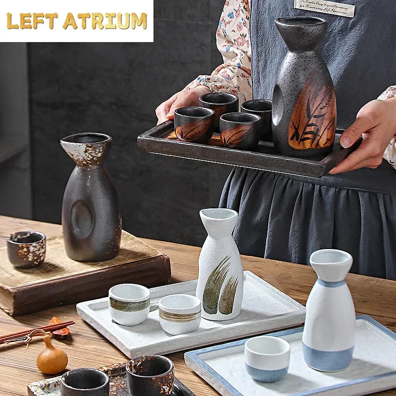 Commercial Kitchen Japanese - Japon Sake Seti Yaratıcı Ticari Izakaya