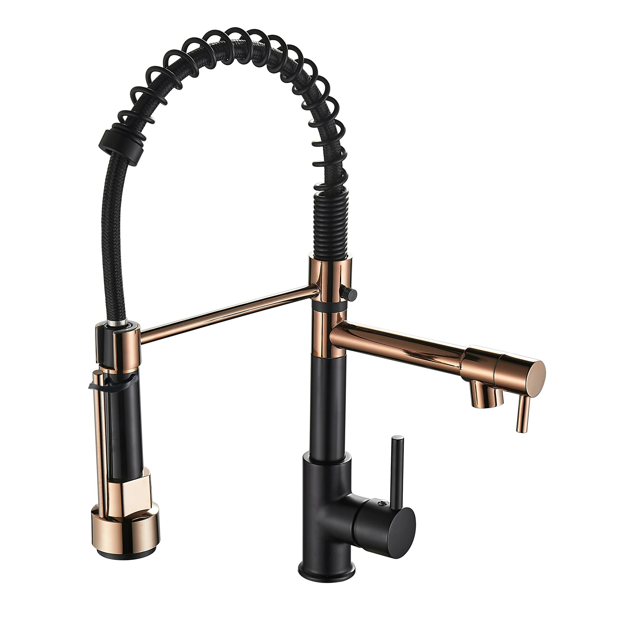 Commercial Kitchen Faucet - Aşağı Çekilir Püskürtücü ile Mutfak Musluk