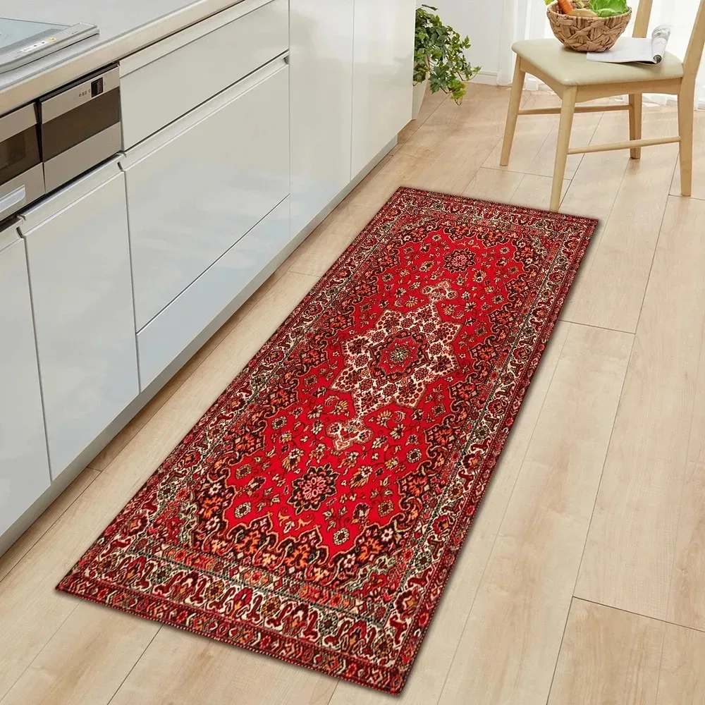Commercial Kitchen Mats Anti Fatigue - Klasik Fars Tasarım Mutfak Halısı Kaymaz