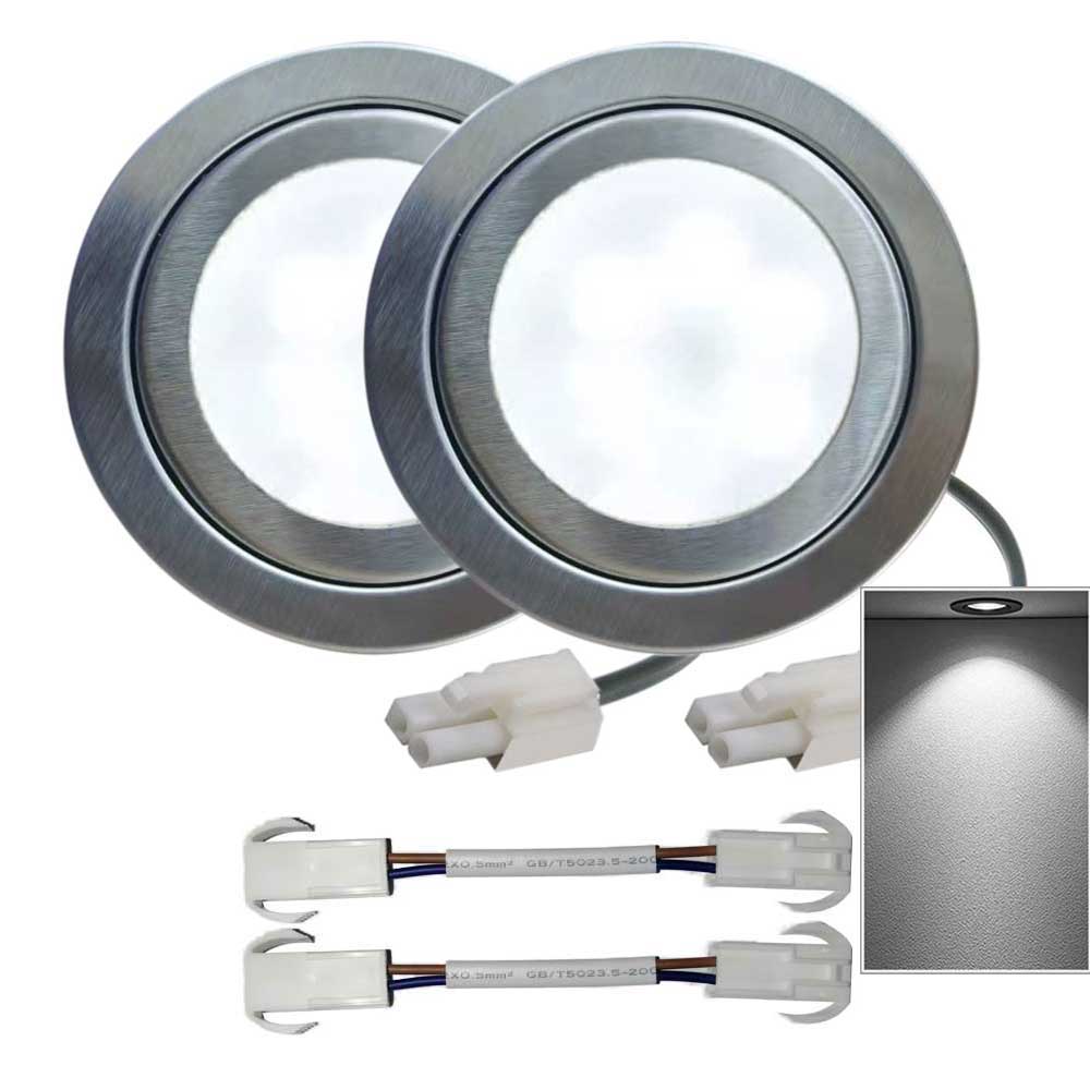 Commercial Kitchen Vent - 2x Paslanmaz Çelik DC 12V 1.5W