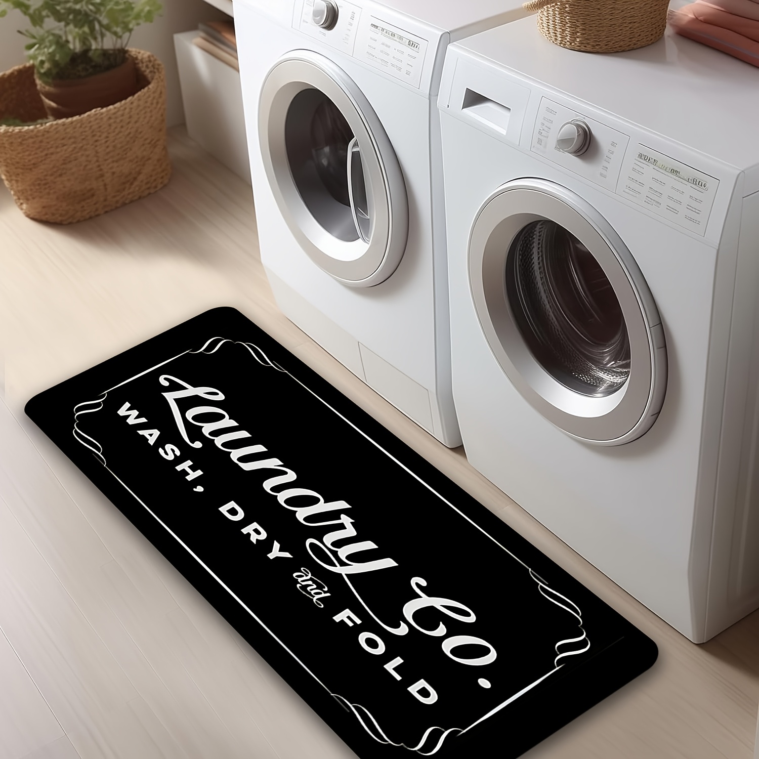 Commercial Kitchen Quotes - Vintage Border Laundry Co Quote Print