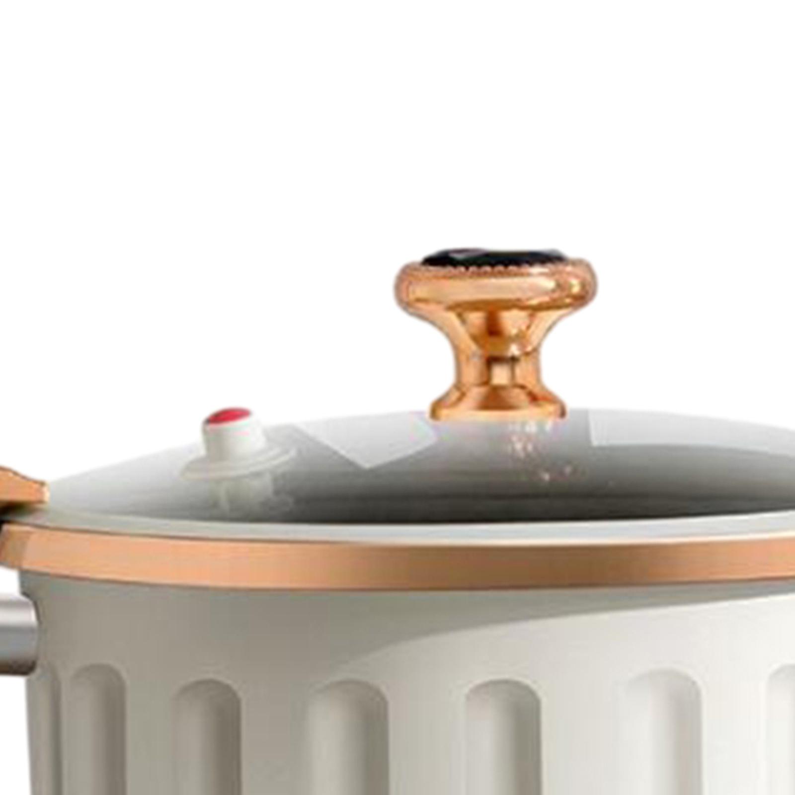 Soup Kettle Warmer - 8L Ocakta Kullanılabilir Tencere, Kapaklı ve