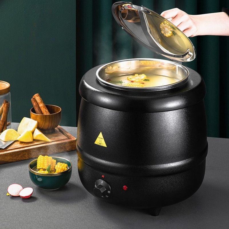 Soup Kettle Warmer - Elektrikli Çorba Isıtıcısı 10L Ticari Sabit