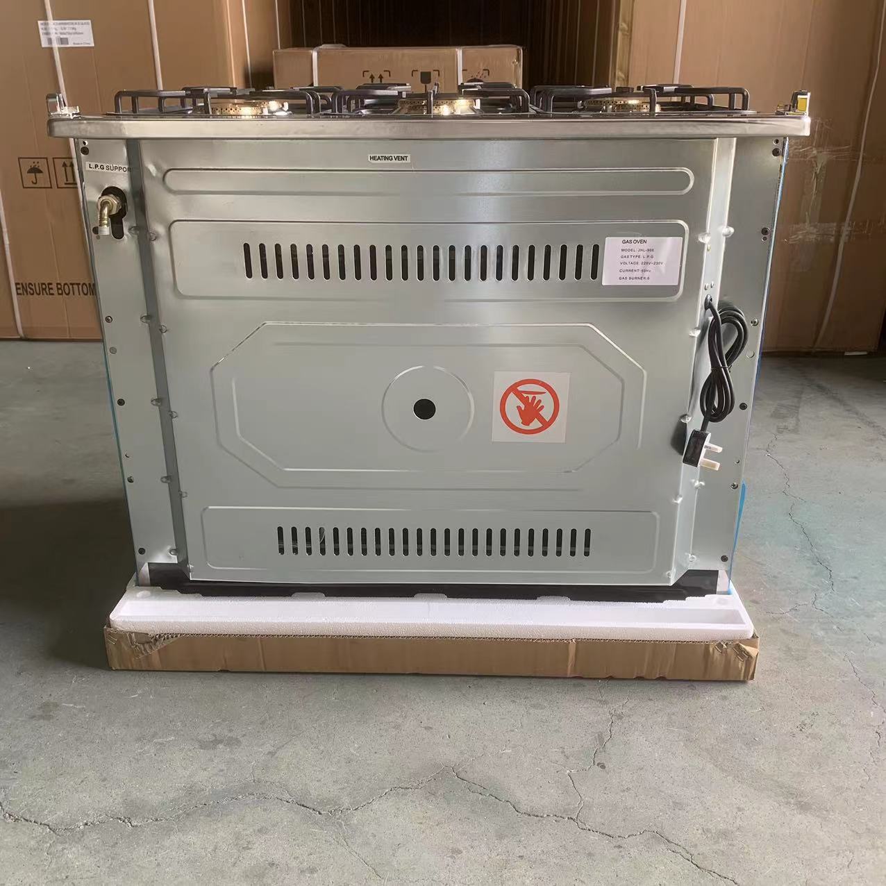 6 Ocaklı Fırın 220V Ayaklı Pas - Commercial Kitchen Broiler incelemesi ve fiyatı