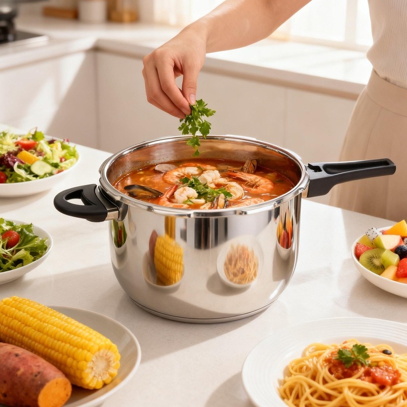 Paslanmaz Çelik Düdüklü Tencer - Commercial Kitchen Stove incelemesi ve fiyatı