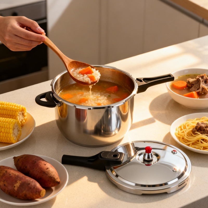 Paslanmaz Çelik Düdüklü Tencer - Commercial Kitchen Stove incelemesi ve fiyatı
