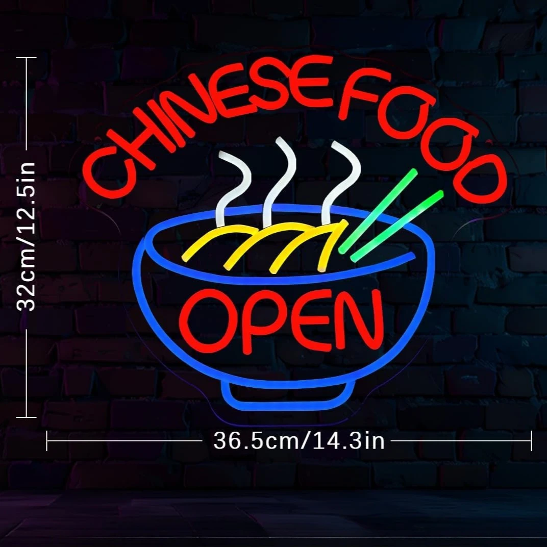 Çin yemeği açık neon tabela Ra - Commercial Kitchen Store incelemesi ve fiyatı