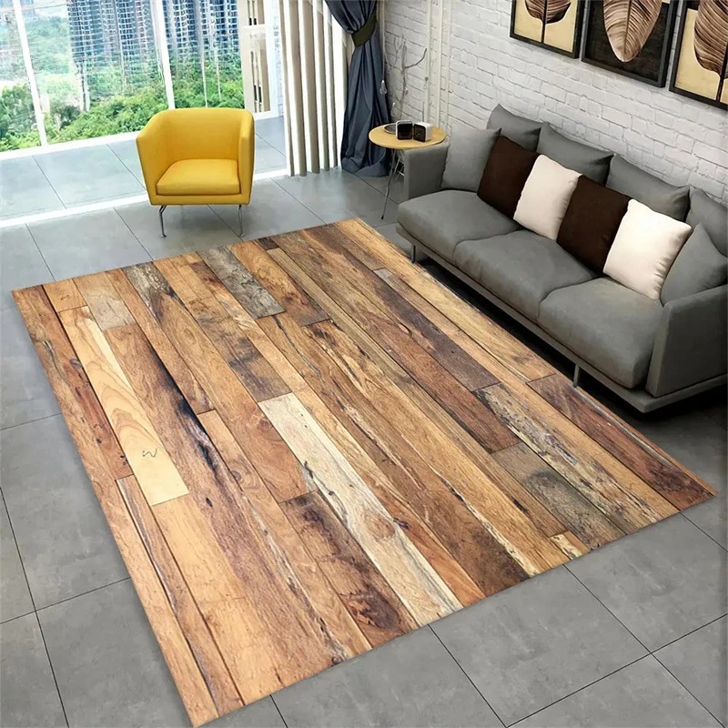 3D Ahşap Desenli Retro Alan Ha - Commercial Kitchen Non Slip Flooring incelemesi ve fiyatı