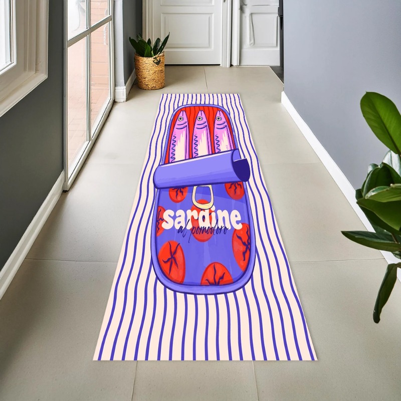 Retro konserve sardalya uzun k - Commercial Kitchen Non Slip Flooring incelemesi ve fiyatı