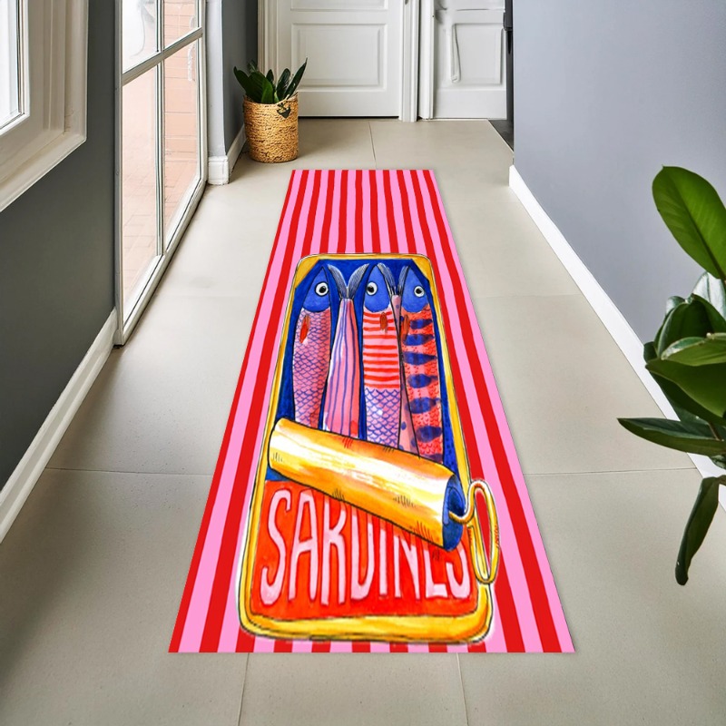Retro konserve sardalya uzun k - Commercial Kitchen Non Slip Flooring incelemesi ve fiyatı