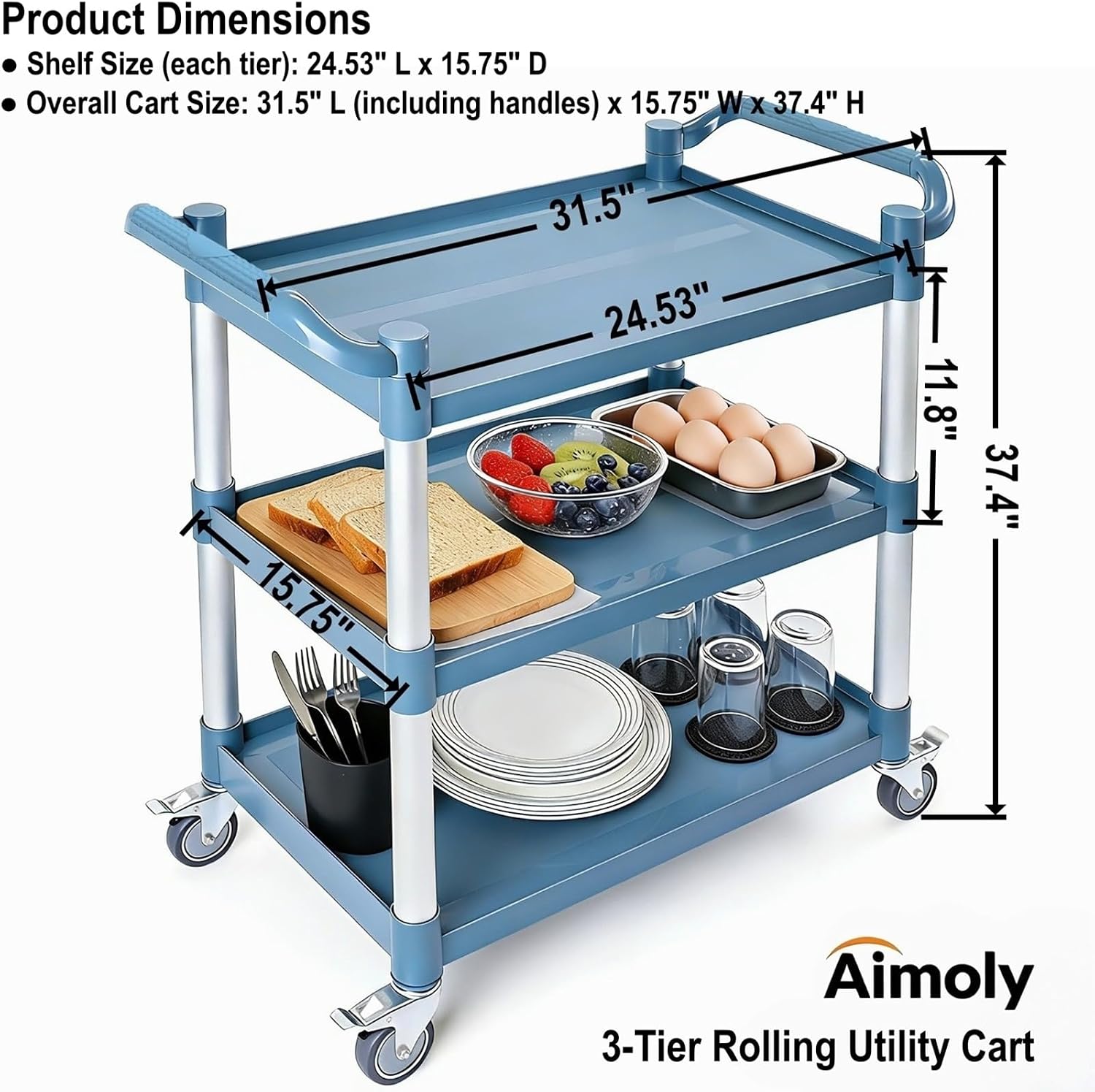 3 Katlı Tekerlekli Hizmet Arab - Commercial Kitchen On Wheels incelemesi ve fiyatı