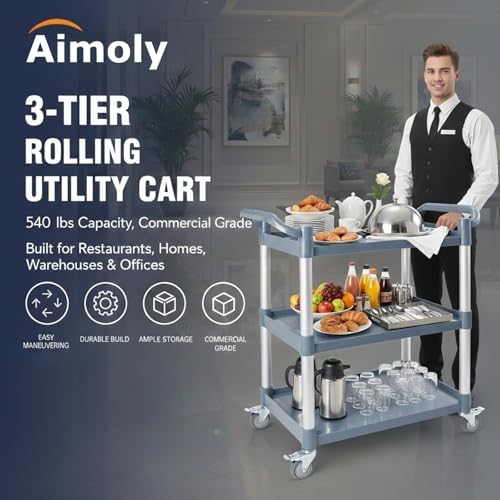 3 Katmanlı Tekerlekli Çok Amaç - Commercial Kitchen On Wheels incelemesi ve fiyatı