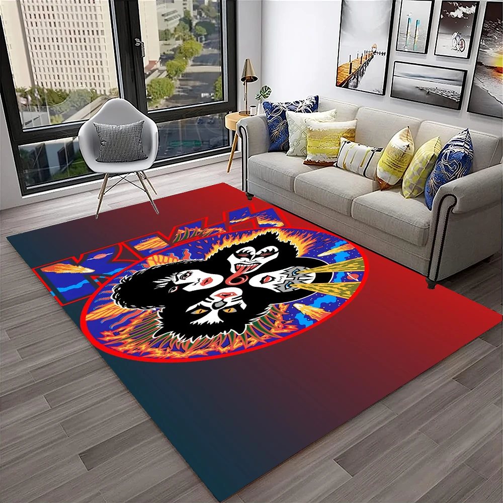 Retro KISS Rock Grubu Halı Kil - Commercial Kitchen Non Slip Flooring incelemesi ve fiyatı