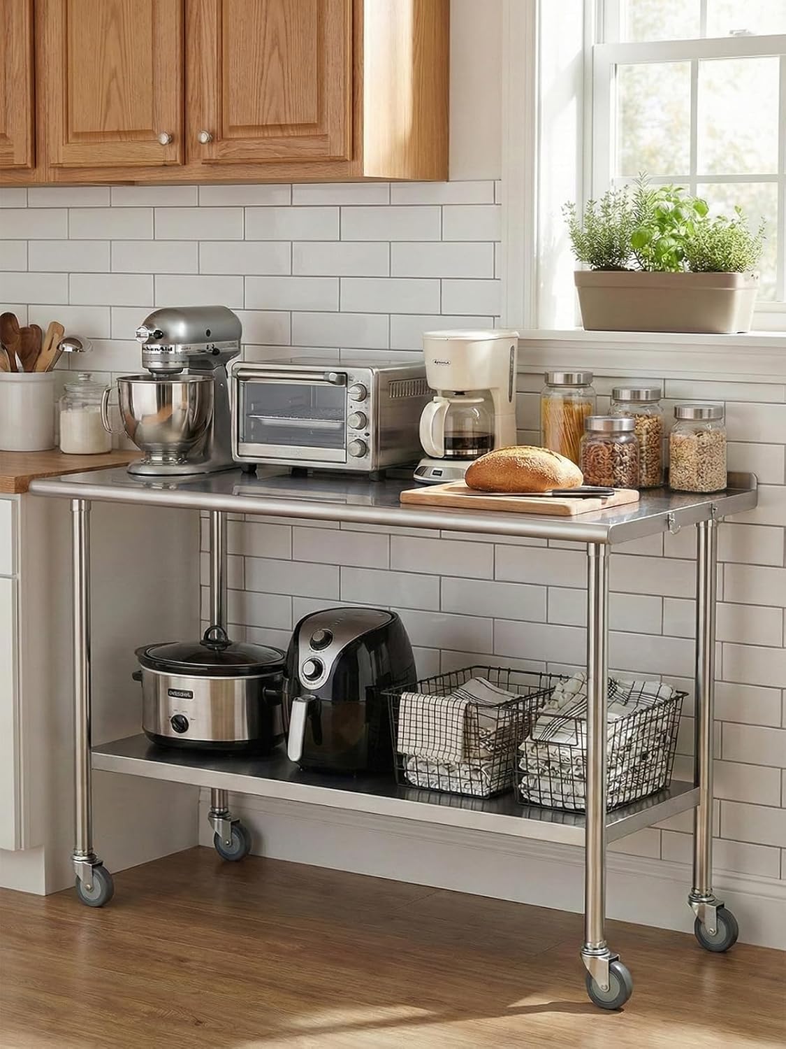 NSF Sertifikalı Paslanmaz Çeli - Commercial Kitchen Backsplash incelemesi ve fiyatı