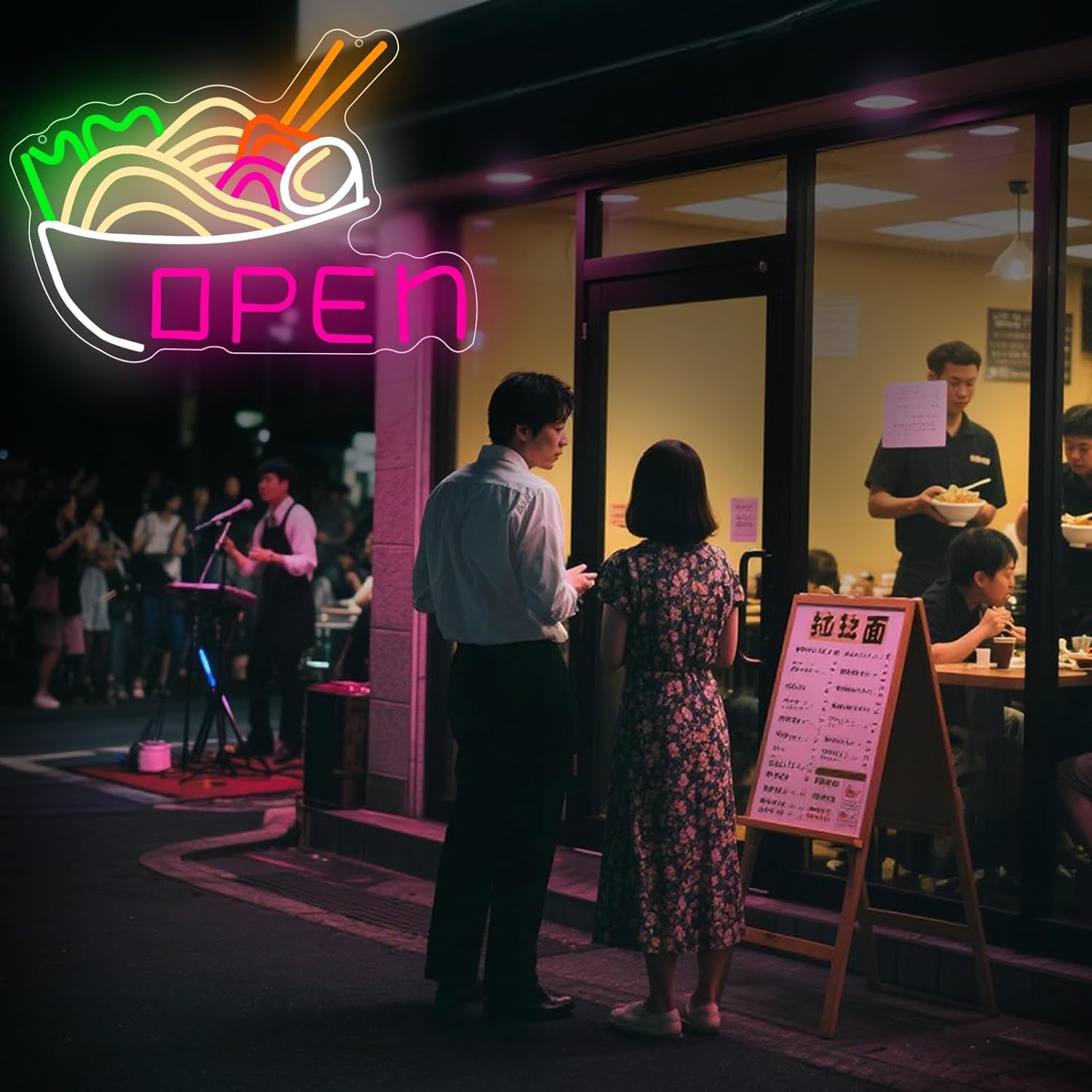 Ramen Kase Neon Işık Açık LED  - Commercial Kitchen Japanese incelemesi ve fiyatı