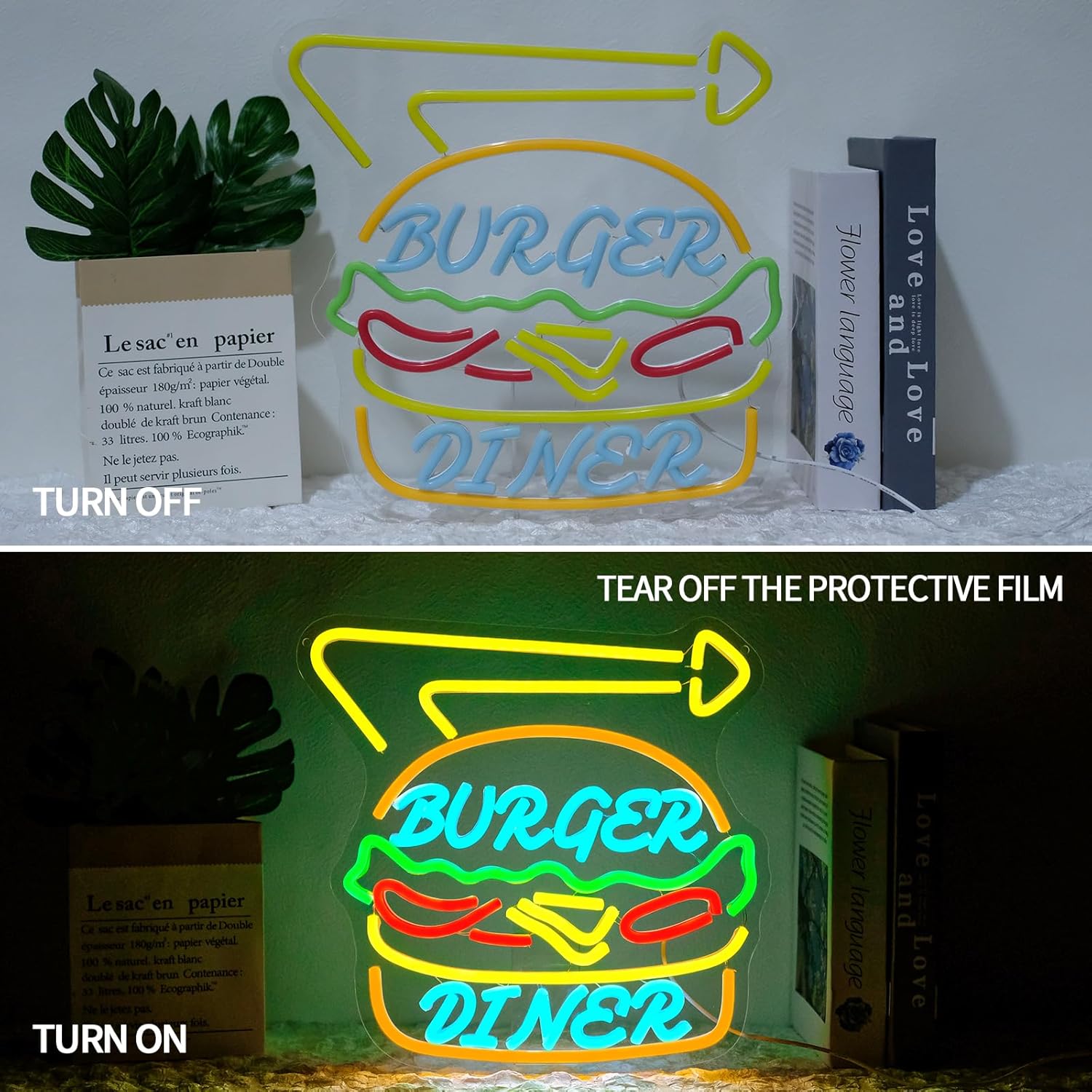 Burger Neon Tabela İşletme San - Commercial Kitchen Store incelemesi ve fiyatı