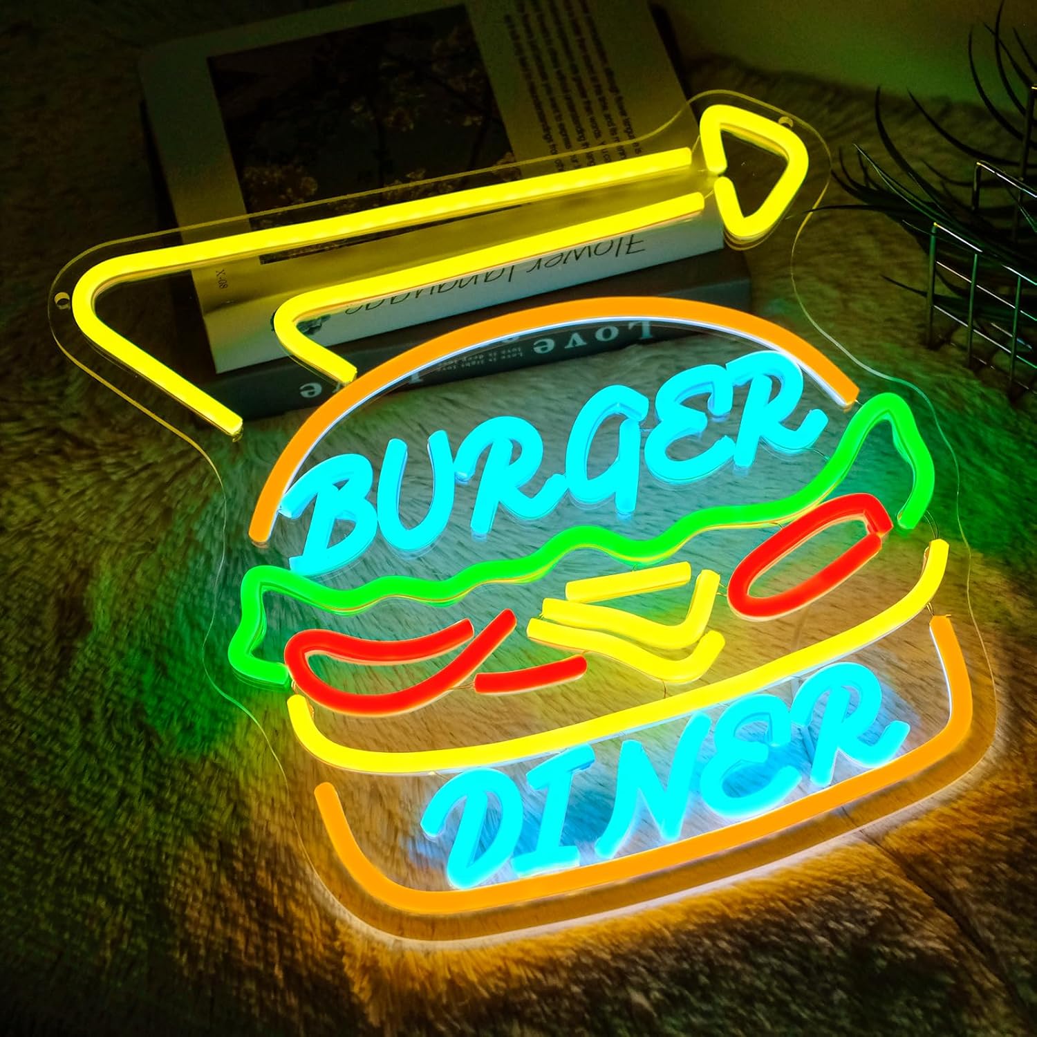 Burger Neon Tabela İşletme San - Commercial Kitchen Store incelemesi ve fiyatı