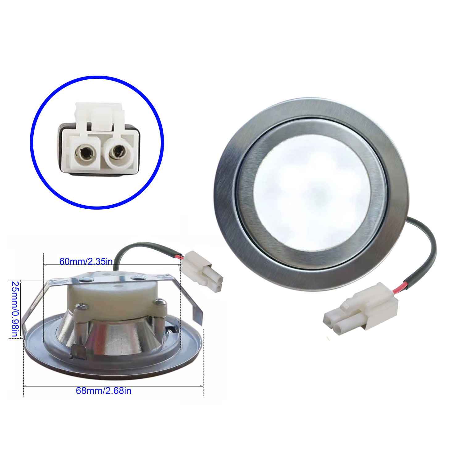 2x Paslanmaz Çelik DC 12V 1.5W - Commercial Kitchen Vent incelemesi ve fiyatı