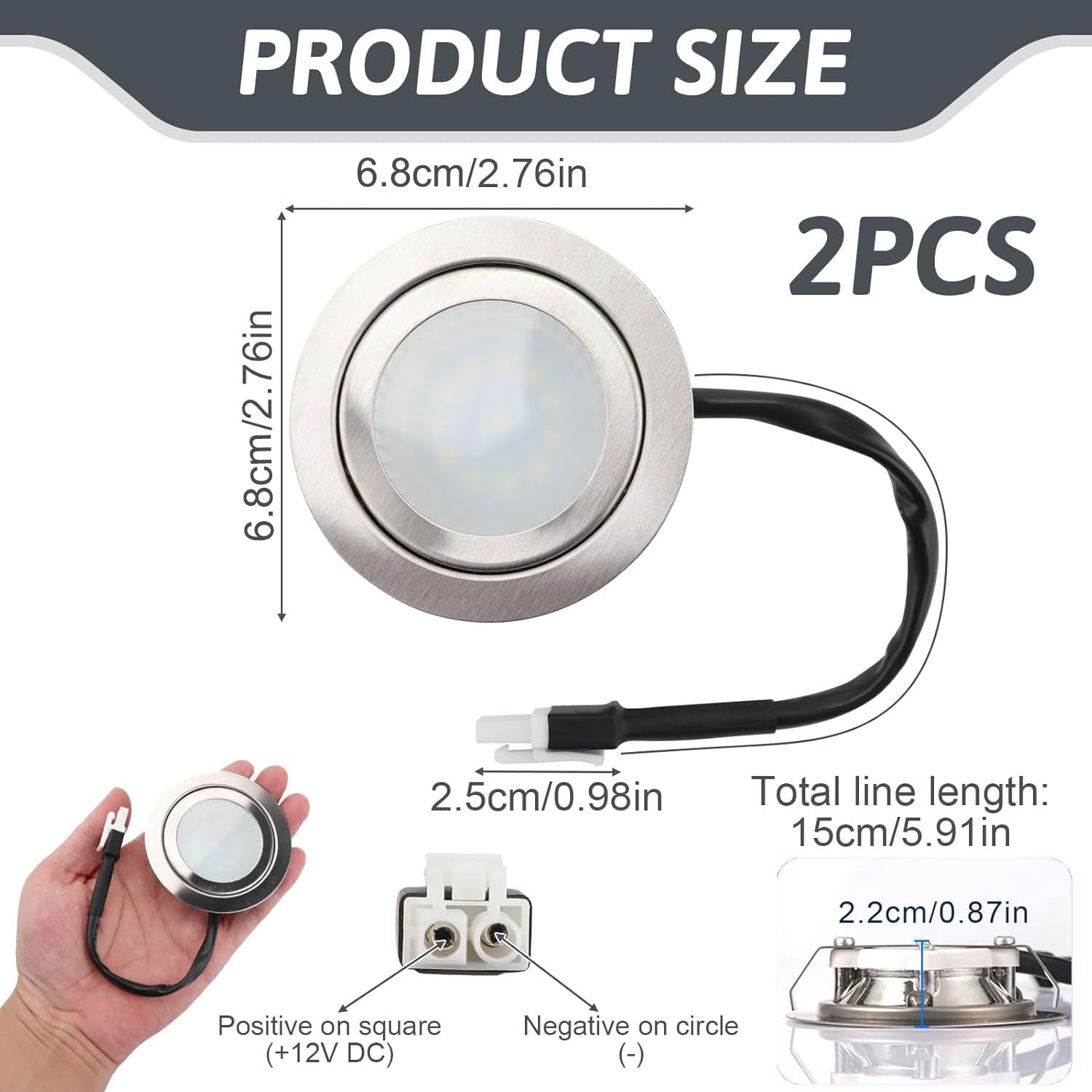 2x Paslanmaz Çelik DC 12V 1.5W - Commercial Kitchen Vent incelemesi ve fiyatı