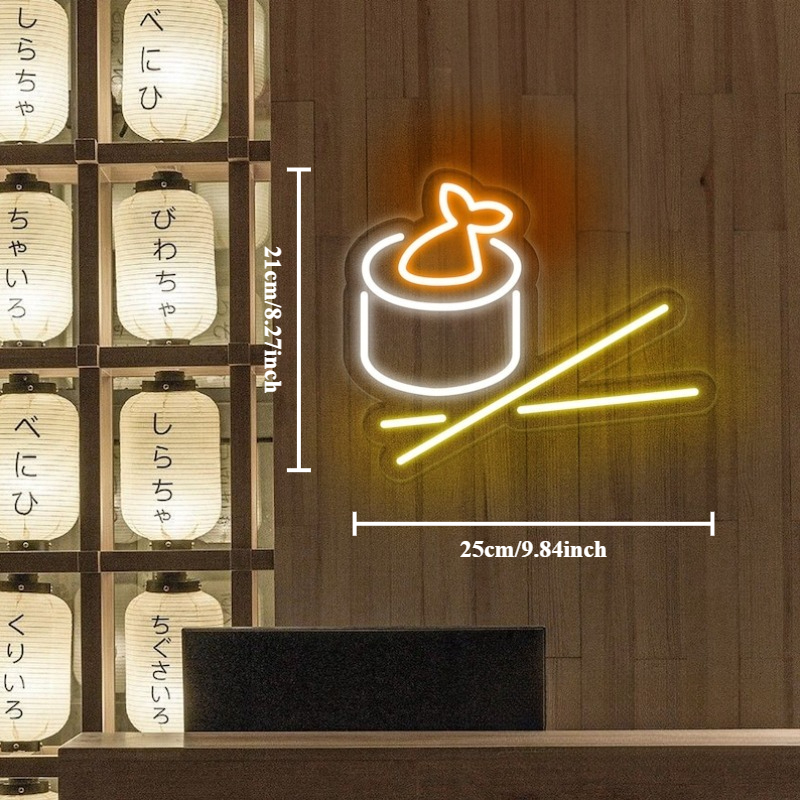 Suşi Rulosu Çubukları LED Neon - Commercial Kitchen Japanese incelemesi ve fiyatı