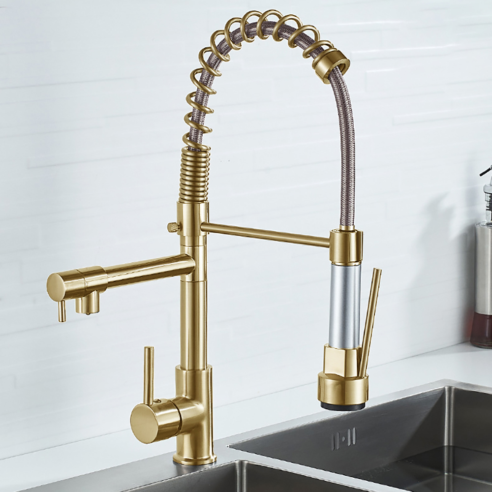 DQOK Siyah Fırçalanmış Bahar A - Commercial Kitchen Faucet incelemesi ve fiyatı
