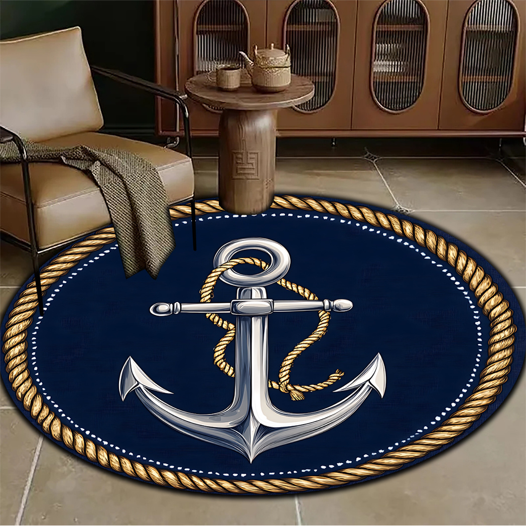 Lacivert Çapa ve Halat Desenli - Commercial Kitchen Mats incelemesi ve fiyatı