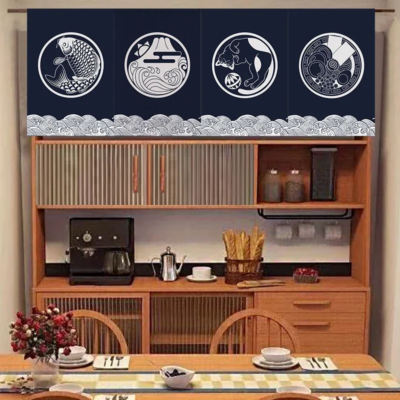 Japon kısa perde dekoratif ası - Commercial Kitchen Japanese incelemesi ve fiyatı