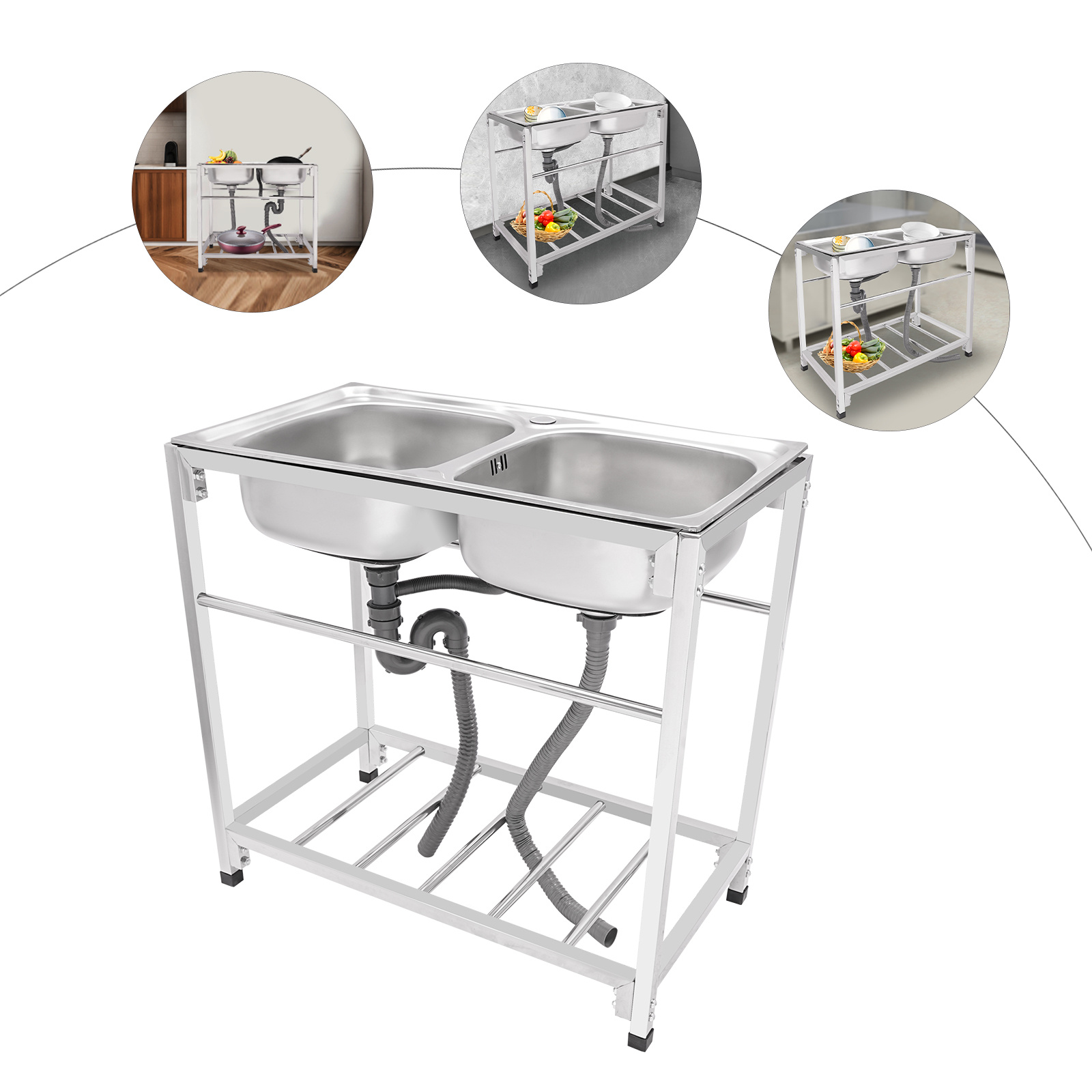 83*43.94*76.96 inç Ticari Pasl - Commercial Kitchen Store incelemesi ve fiyatı