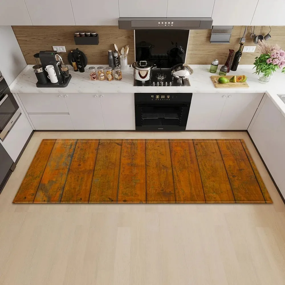 Klasik Ahşap Desenli Baskılı Z - Commercial Kitchen Mats Anti Fatigue incelemesi ve fiyatı