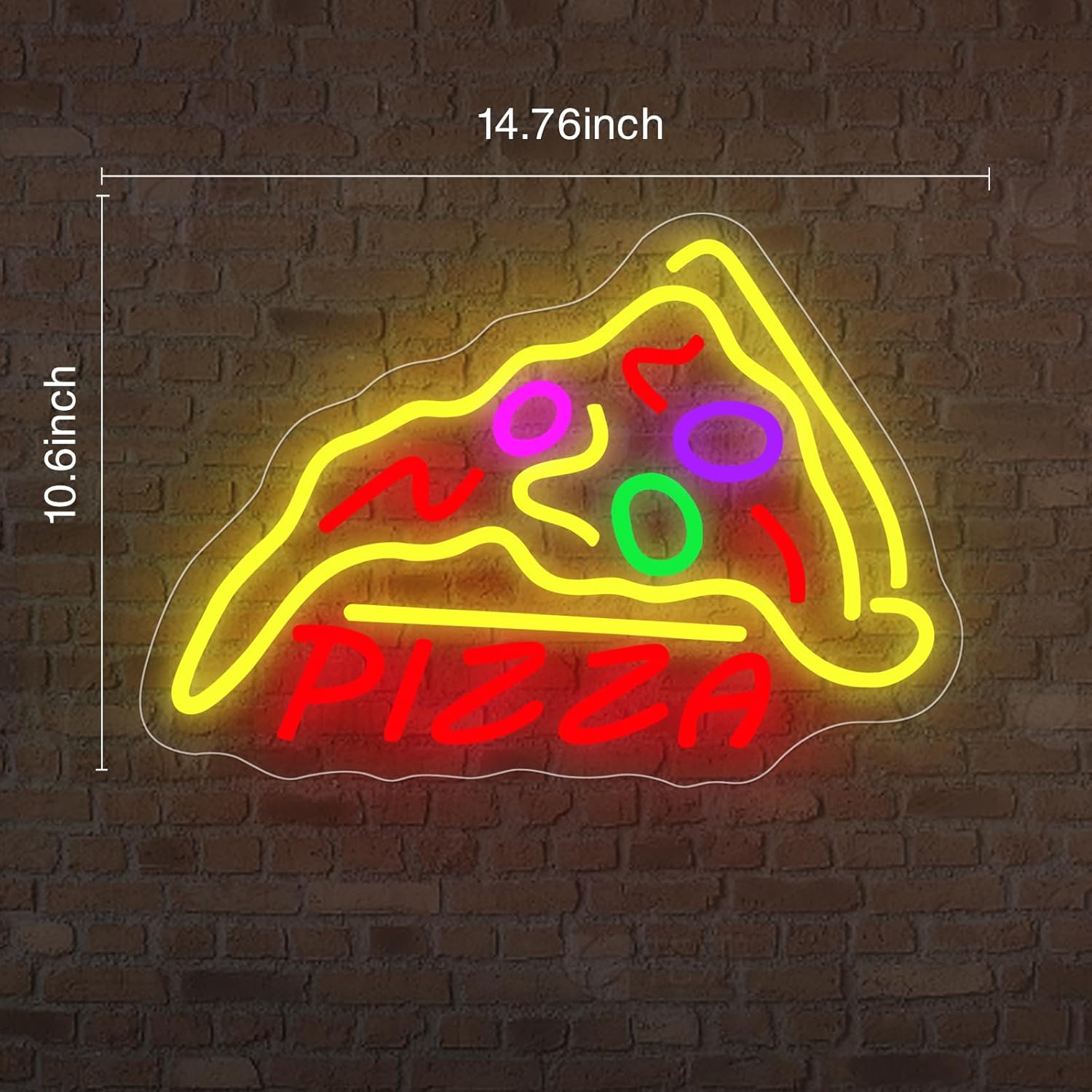 Pizza Neon Tabela İşletme Sana - Commercial Kitchen Store incelemesi ve fiyatı