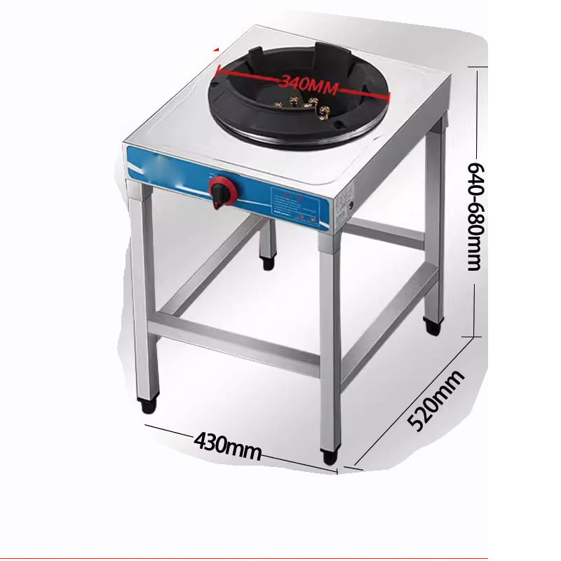 Ticari Şiddetli Ateşli Ocak Re - Commercial Kitchen Stove incelemesi ve fiyatı
