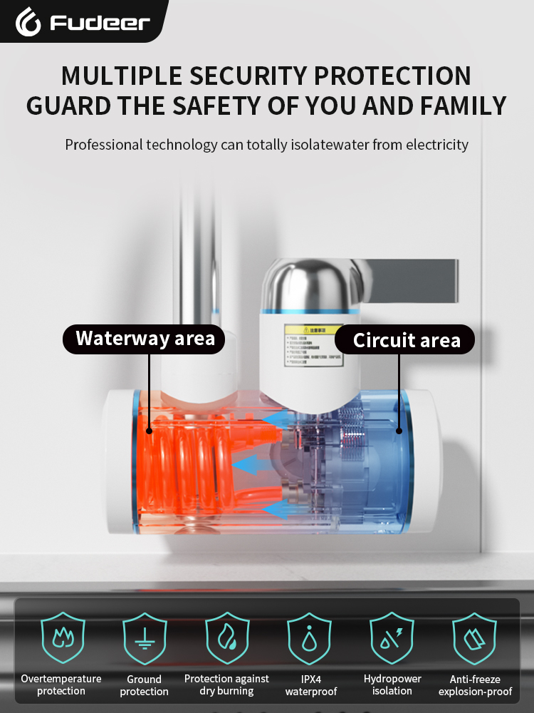Fudeer Elektrikli Su Isıtıcı 2 - Commercial Kitchen Faucet incelemesi ve fiyatı