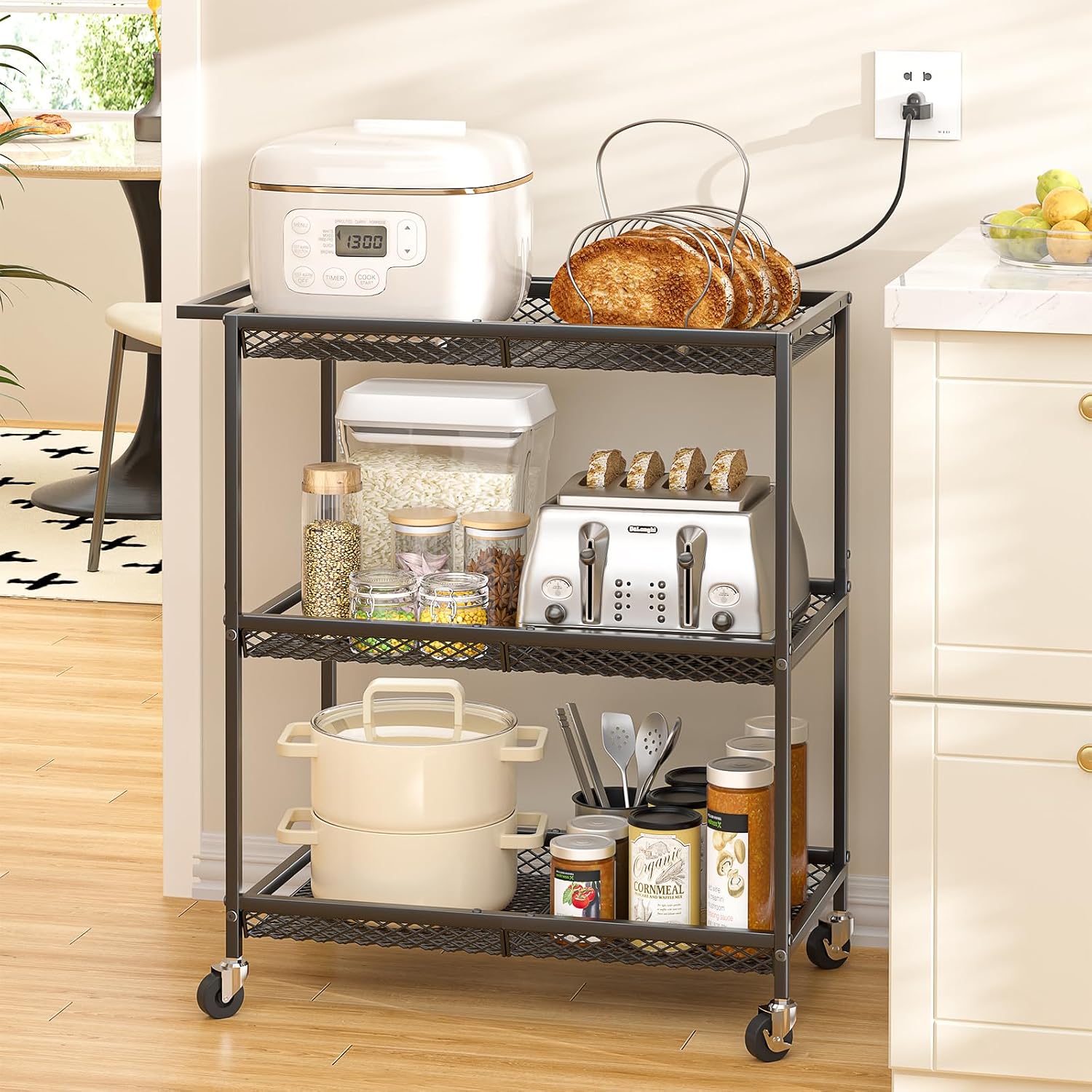 3 Katlı Ağır Hizmet Tipi Teker - Commercial Kitchen On Wheels incelemesi ve fiyatı