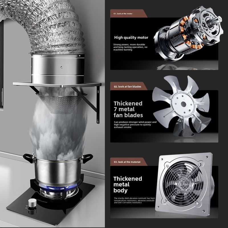 6/8 inç Aspiratör Havalandırma - Commercial Kitchen Vent incelemesi ve fiyatı