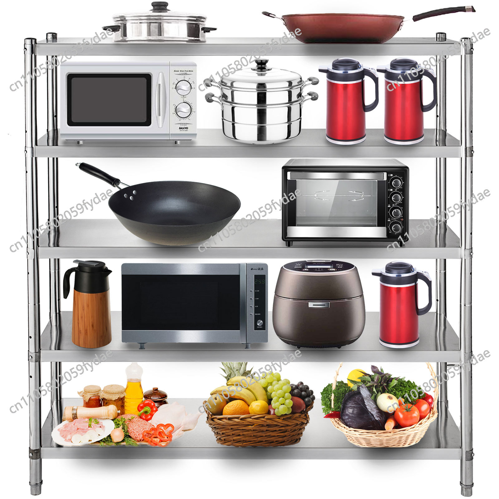4 Katlı Paslanmaz Çelik Ticari - Commercial Kitchen Store incelemesi ve fiyatı